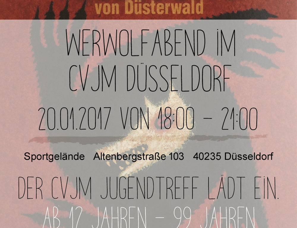 Werwolfabend im CVJM Düsseldorf