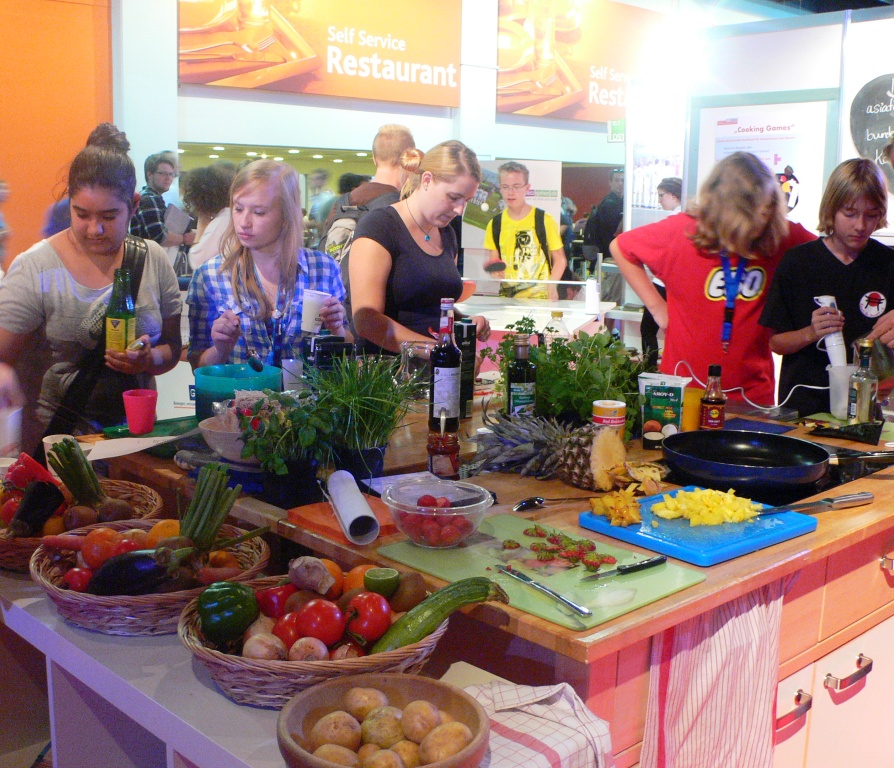 Kochen 1.jpg - „Cooking Games“ Kochen auf der Gamescom - youpod