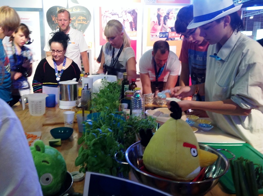 Kochen.jpg - „Cooking Games“ Kochen auf der Gamescom - youpod