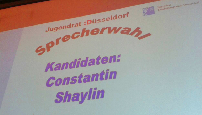 Neuwahl beim Jugendrat: Shaylin trat gegen Constantin an. youpod