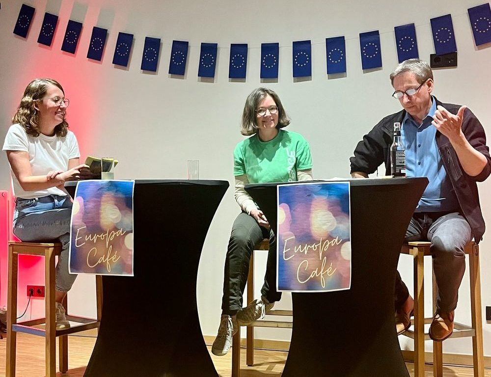 Nachhaltigkeit und Klimaschutz in der EU – Auftakt des Europa-Cafés Nachhaltigkeit und Klimaschutz in der EU – Auftakt des Europa-Cafés