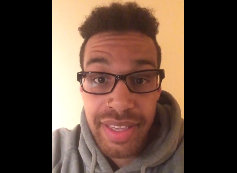 Ron Iyamu im IGTV-Video. (Screenshot: Instagram @ronnox.roniyamu)