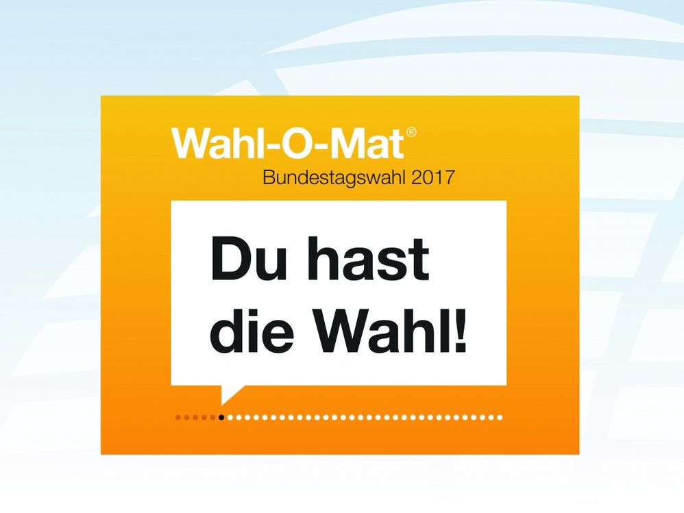 253364-st-galerie.jpg - Bald geht der Wahl-O-Mat zur Bundestagswahl online Am 30. August geht der Wahl-O-Mat zur Bundestagswahl 2017 online. (Foto: Bundeszentrale für politische Bildung)