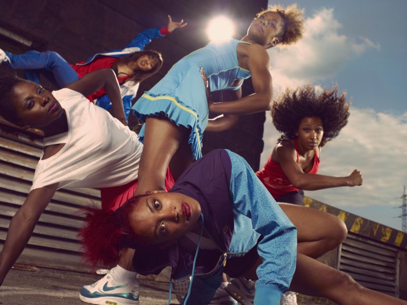 Die Hip-Hop-Mädels zeigen, was sie können. Foto: Sonja Müller