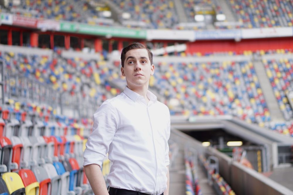 Auf dem Bild: Vincent Sauer – Foto: David Eberhard