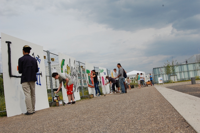DSC_1937.jpg - Junge Künstler stellen Bilker Graffiti aus - jt