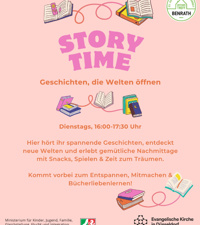 Lust auf einen gemeinsamen Lese-Abend? (Bild: Offener Treff Benrath)