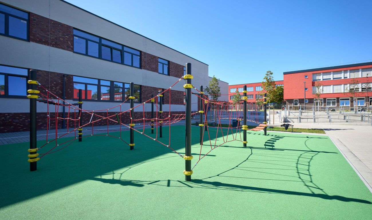 Gymnasium Gerresheim Neubau 2026 (Foto: Landeshauptstadt Düsseldorf/Claus Langer)