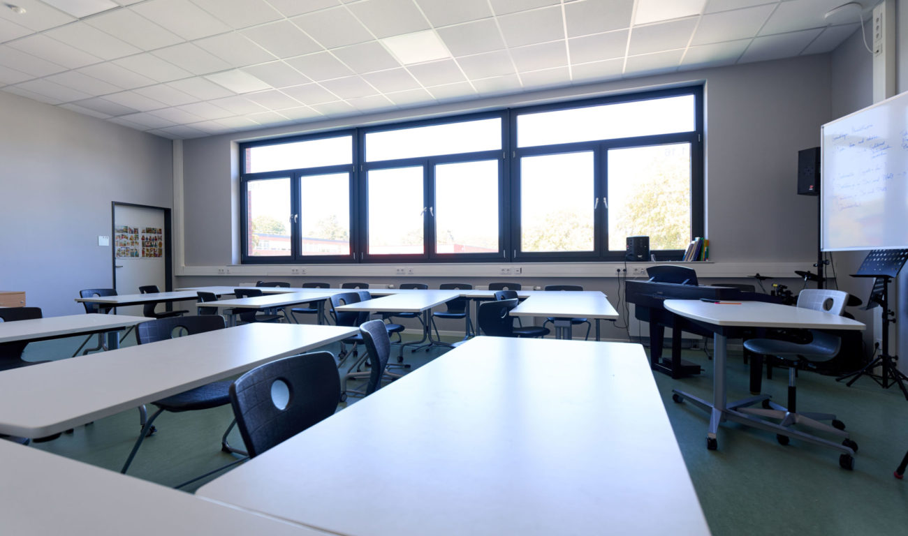 Gymnasium Gerresheim Neubau 2026 (Foto: Landeshauptstadt Düsseldorf/Claus Langer)